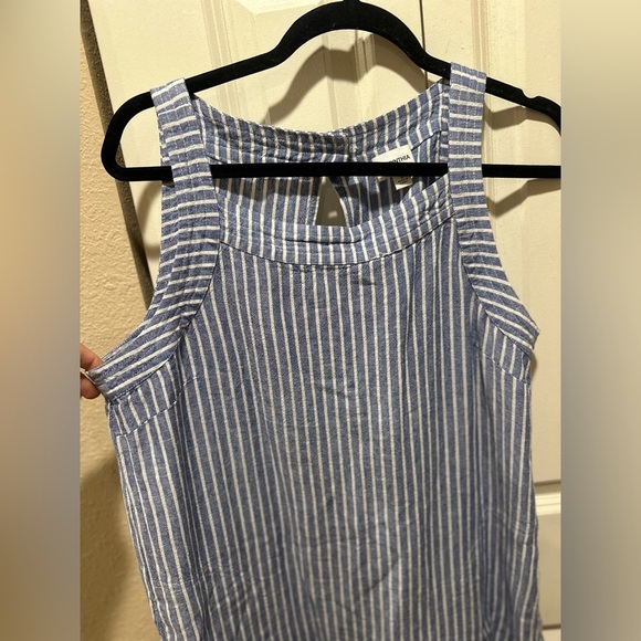 FORCYNTHIA Linen Blend Sleeveless Button Lagenlook Dress , size Large - Picture 7 of 7